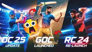 🔥 BIG Cricket Gaming News! Dream Cricket 25 Update, GOC Launch & RC24 Re-Launch! ✅