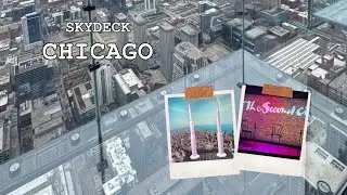 Skydeck Chicago Full Tour | The Ledge Experience | Must Visit in USA| Telugu Vlog|