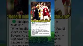 Modern Midfielders Survive This Era? | Vieira vs Ballack &ndash; When Midfield Was War