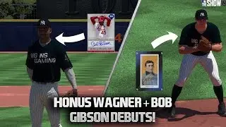 99 Honus Wagner + 99 Bob Gibson Debuts! MLB The Show 19 Diamond Dynasty