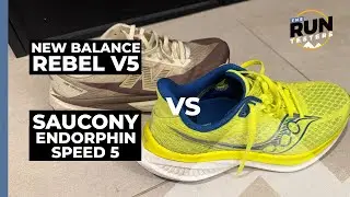 Saucony Endorphin Speed ​​5 против New Balance Rebel V5: мы выбираем лучшие кроссовки с амортизир...