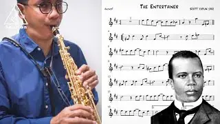 The Entertainer (Scott Joplin) transcription