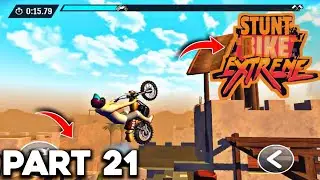 Stunt Bike Extreme Part 21 | Extreme Bike Racing Gameplay | Android Stunt Game