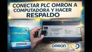 Conectar PLC Omron a Computadora y hacer respaldo