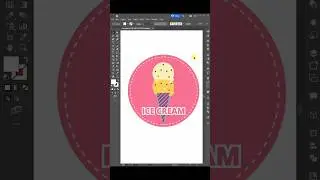 Logo Design illustrator Tutorial | Simple But Professional Tips #shorts #satisfying