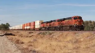 BNSF Compilation 192 Challenging the Cajon & Needles Sub