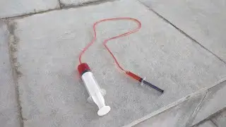 how to work hydrostatic pressure by syringe machine