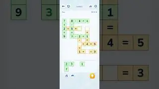 Crossmath - Math Puzzle Game Relax Level 2 (Android/IOS)
