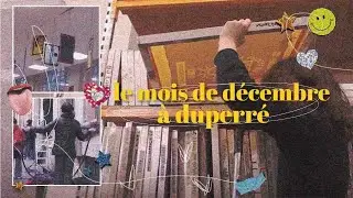 mon mois de décembre en dnmade graphisme ❄️ | projets, marché de noël, et paris