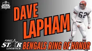 From the Trenches to Bengals Ring of Honor: Dave Lapham's Emotional Bengals Honor