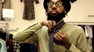 How to Tie a Cape Knot : Menswear Magic