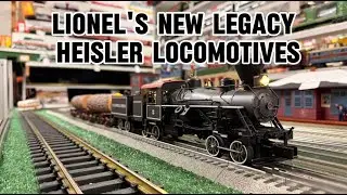 НОВЫЕ паровозы Legacy Heisler от Lionel!