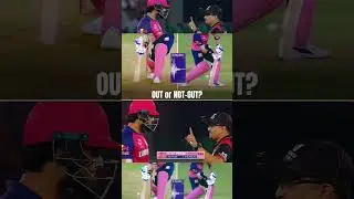 OUT or NOT-OUT | #riyanparag #riyanparagbatting #rrvsgt #gtvsrr #tataipl2025 #iplthrills #shorts