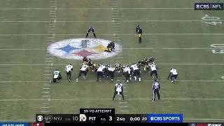 Chris Boswell Acrisure Stadium Record 59 Yard Field Goal | Jets vs Steelers | 10/2/2022