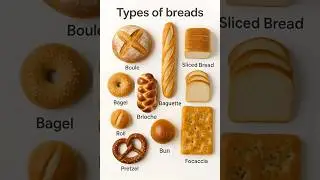 Best Types of breads 🍞 #bread