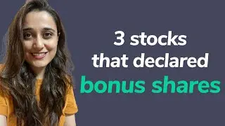3 stocks that declared bonus shares | bonus shares latest news