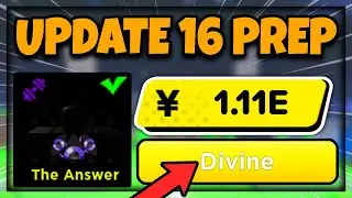 HOW to PREPARE for UPDATE 16 (Roblox Anime Fighters Simulator)