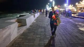Digha's Sea Shore At Night || A  Beautiful Evening At Digha Sea Beach || BANANIr RANNAGHORe