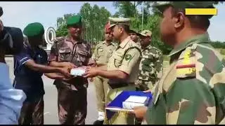 72nd Independence Day celebrations held at Indo-Bangladesh border at Fulbari