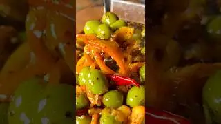 Orange Marinated Olives