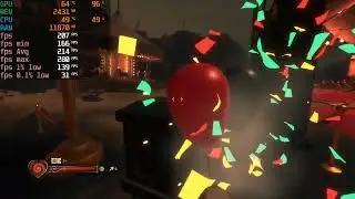 RX 6600M + i5-12600KF - Twisted Tower (demo) - 1080p low settings