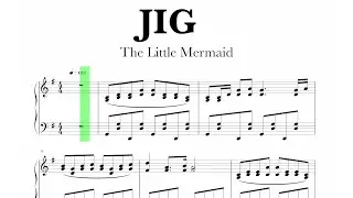The Little Mermaid - Fireworks / Jig Sheet Music