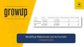 Modificar Relaciones con la Funci&oacute;n CROSSFILTER