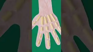 Easy and Fun Paper Hand Activity for Kids! 🤚 #shorts #kidsactivities