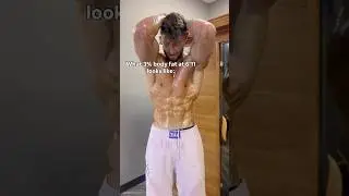 3% Body Fat at 6&rsquo;11