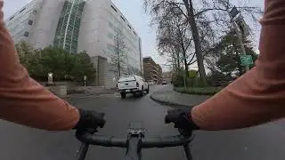 a wet January bike commute in Seattle from Fremont to Capitol Hill