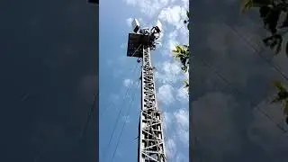 #Cell on wheels ,Cow  Tower Jio