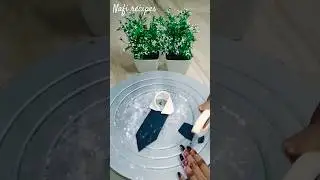 how to make fondant tie 😍#shorts #viral #ytshorts