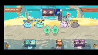 Axie Classic Season 23 Double Aqua in Top 30!! Lunacian Code: SaveAxieClassic
