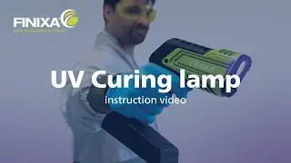 UV curing lamp - Instructions video