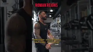 Roman Reigns Workout🔥 | Tribal Chief Training Like a Beast in the Gym #wwe
