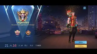 Mobile Legends Bang Bang:I Am Using My Favorite Fighter Chou In Latest Season Ranked Mode!