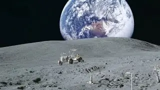 Вид Земли с Луны / View of the earth from the moon / Relaxing music