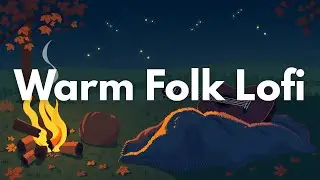 Solstice Glow | Warm Folk Lofi Instrumental for Cozy Evenings