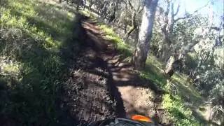 2010 KTM 690 Enduro R single track, jumping, and hill climb