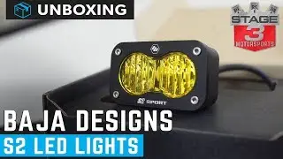 Unboxing: Baja Designs S2 Sport Amber Driving Combo Beam LED Light Pair