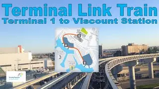 Terminal Link Train - Toronto Pearson Airport 2006 Link Train (Terminal 1 Stn to Viscount Stn)