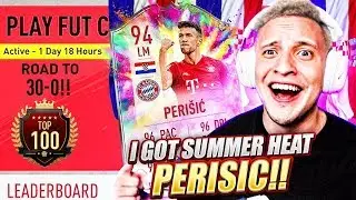 OMG I GOT SUMMER HEAT PERISIC!! BEST OF FUT CHAMPIONS HIGHLIGHTS + TACTICS!! FIFA 20 ULTIMATE TEAM