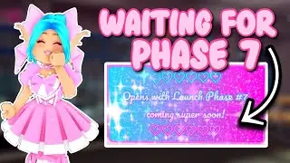 WAITING FOR PHASE 7| Roblox Royale High Live Campus 3