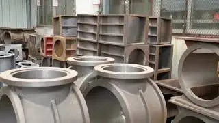 discharge valve (rotary valve) shell before processing