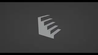 How To Model Staircase in Blender 3.0 | Updated