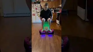 Hoverboard shopping cart