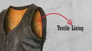 High Mileage Women's Vintage Distressed Brown Lace Side Zipper Pocket Premium Cowhide Leather Vest