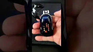 Fingerprint induction charging lighter windproof creative personality sports car 🌐 #light