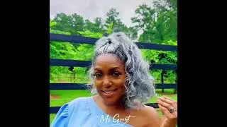 #greyhair Grey hair ponytail look SLAYS Ft. Msgreyt