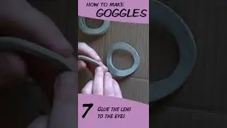 How to make custom goggles for cosplay